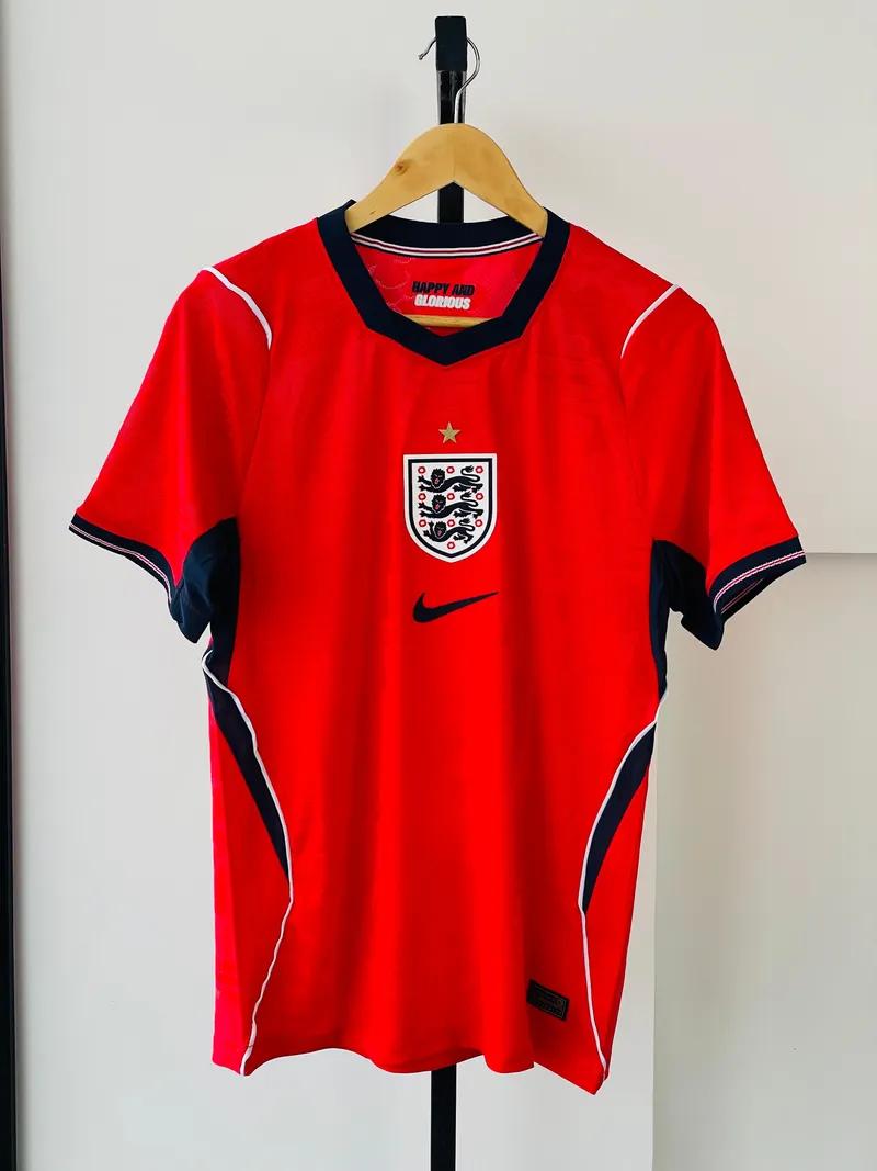 England Away Player Edition Unofficial World Cup 2026 Kit view 3
