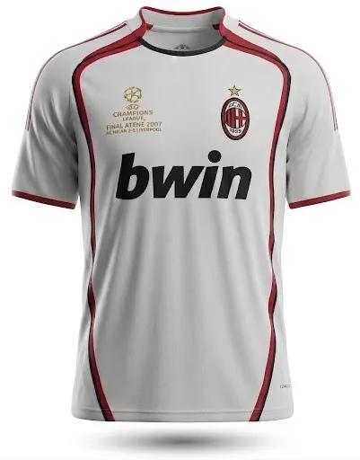 Ac Milan Away Jersey 2006-07 - Retro Kit