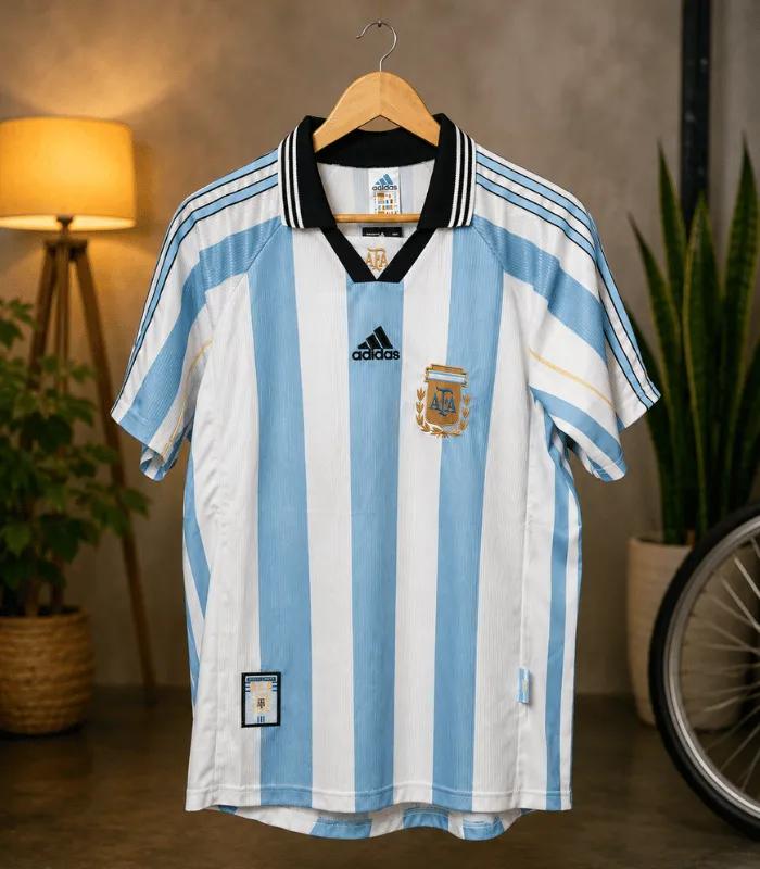 Argentina Home Jersey 1998 - Retro Kit view 1