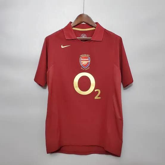 Arsenal Vintage Jersey 2006/07 - Retro Kit view 1