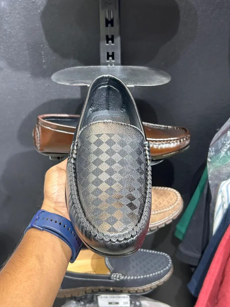 Ashton Checkered Loafer – Black view 3