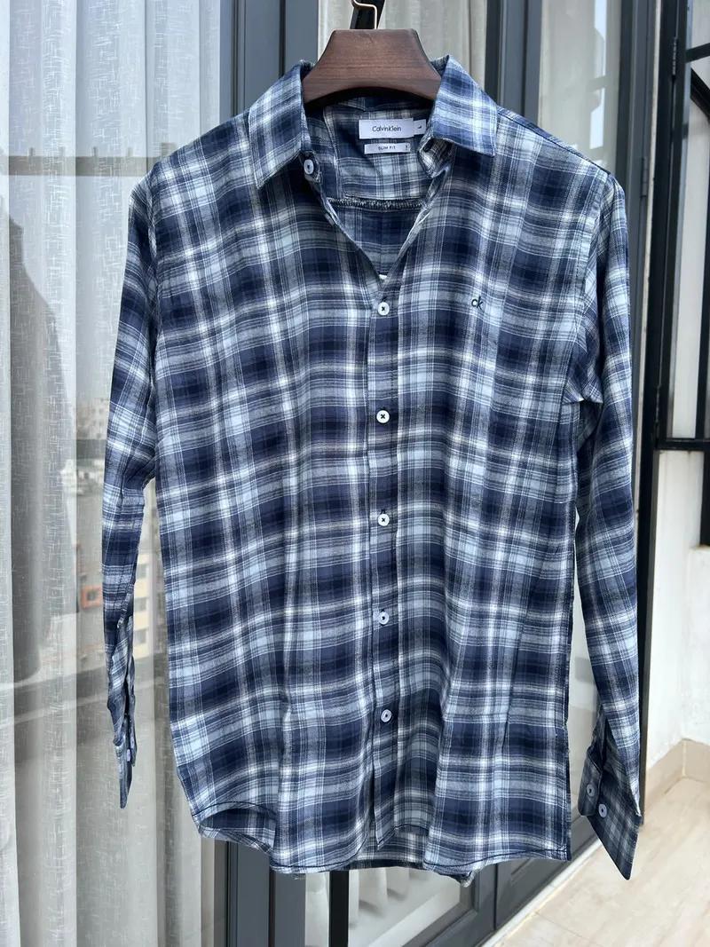 Blue Micro Stripes Shirt view 2