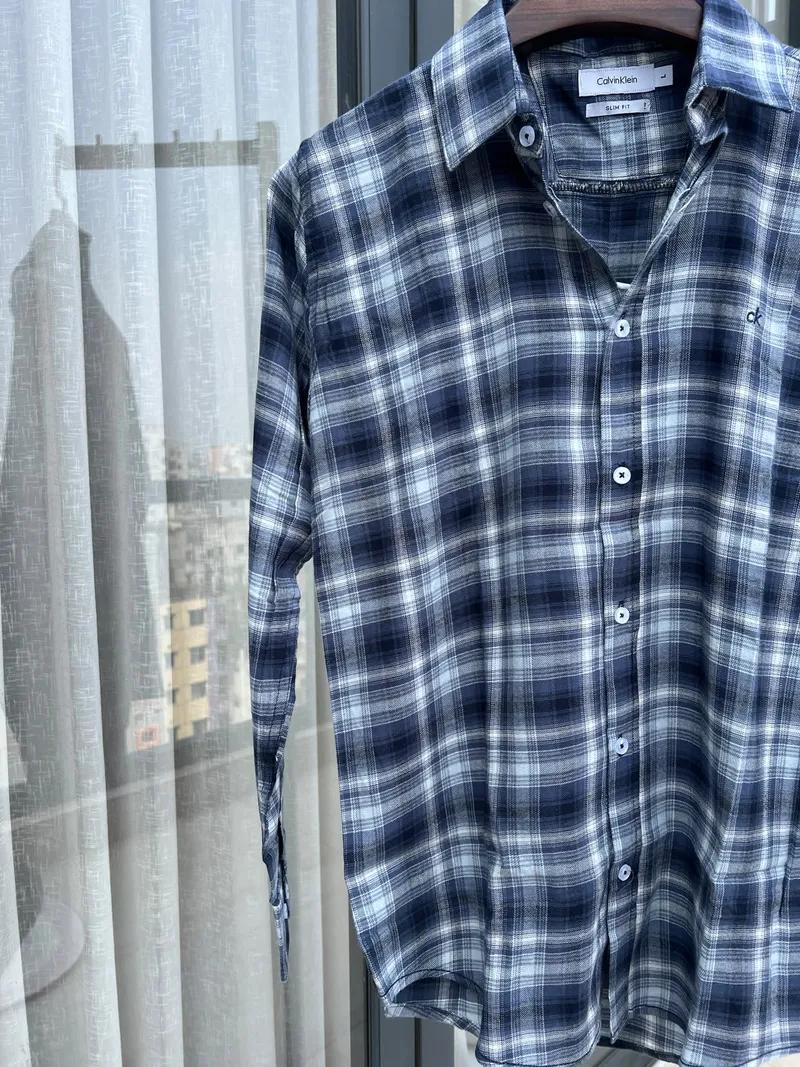 Blue Micro Stripes Shirt view 4
