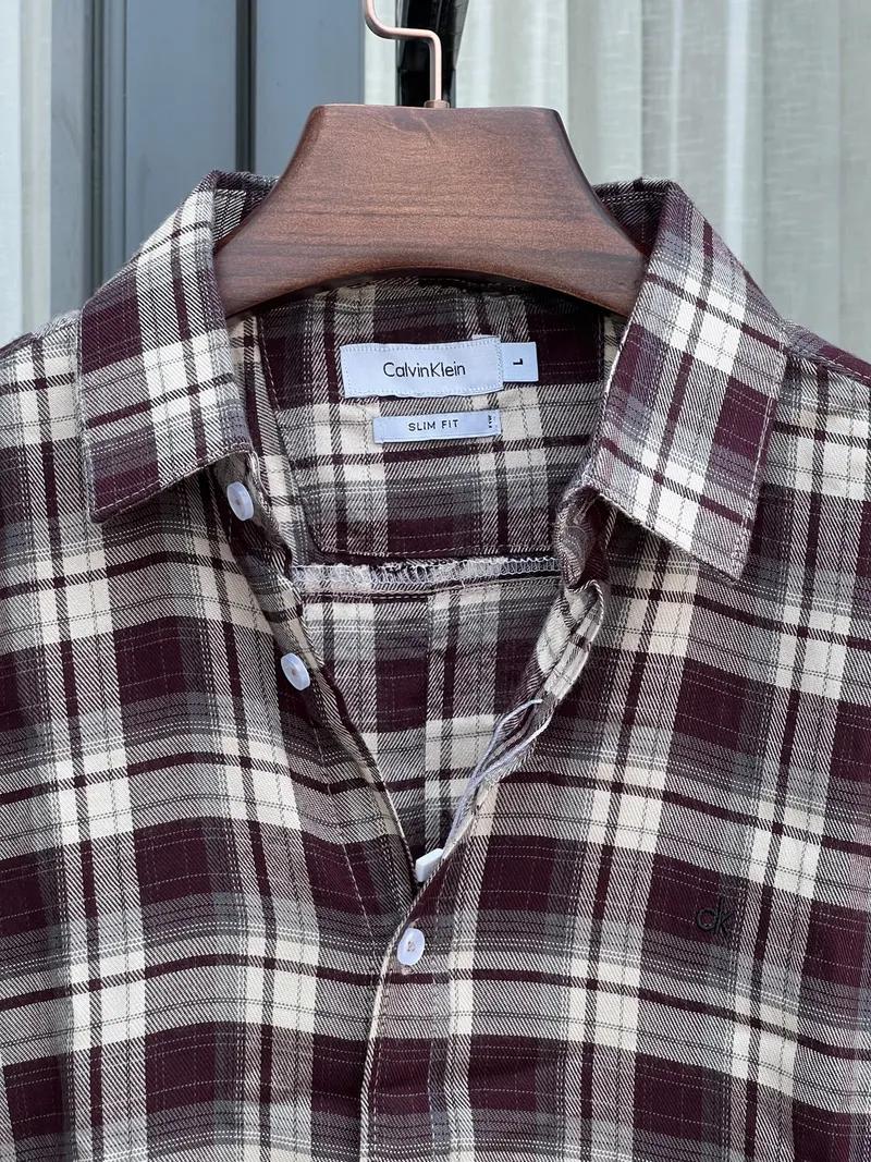 Brown Large Stripe Shirt