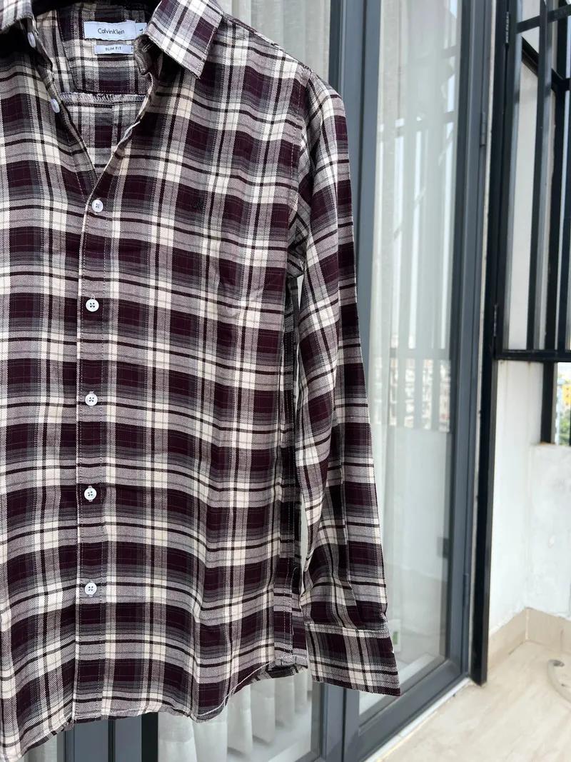 Brown Large Stripe Shirt view 3