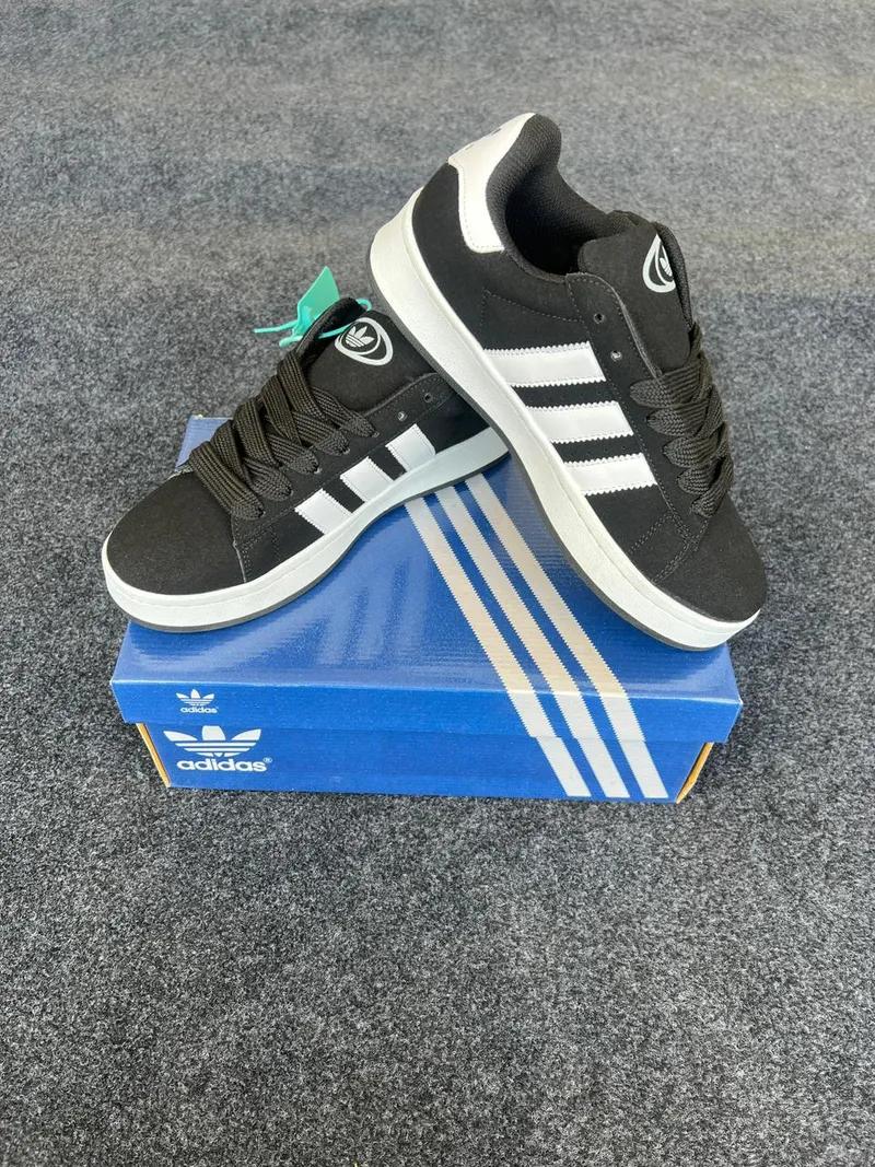 Campus 00S - Black (White Sole) view 7