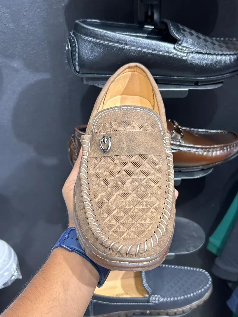 Monaco Suede Loafer – Taupe view 3