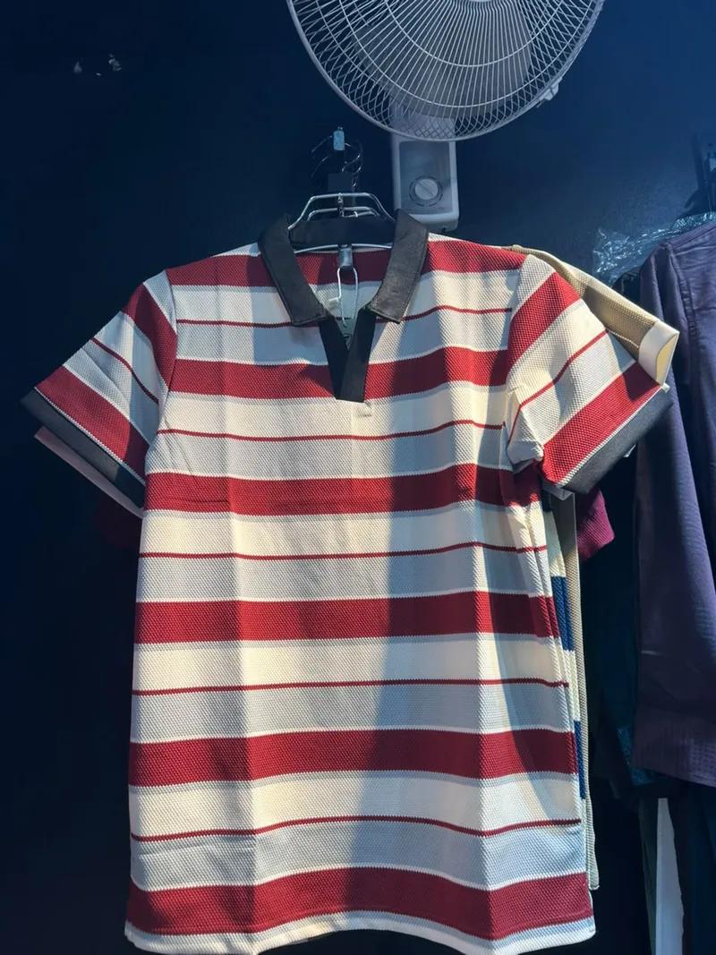 Premium Old Money Stripe Polo view 2