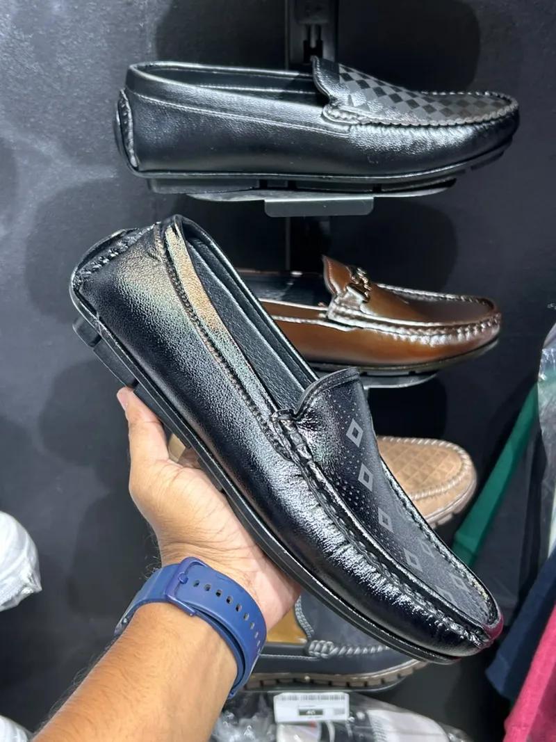 Romano Perforated Loafer – Black view 2