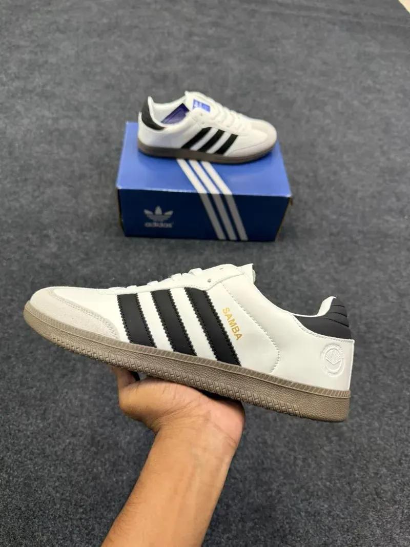 Samba OG - White (White Toe) view 2