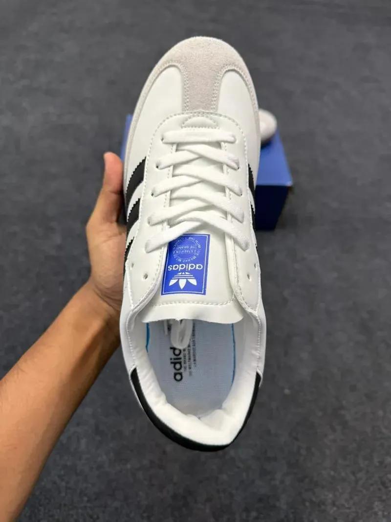 Samba OG - White (White Toe) view 3