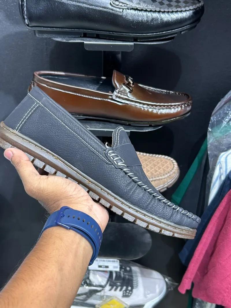 Torino Geo Loafer – Charcoal view 2