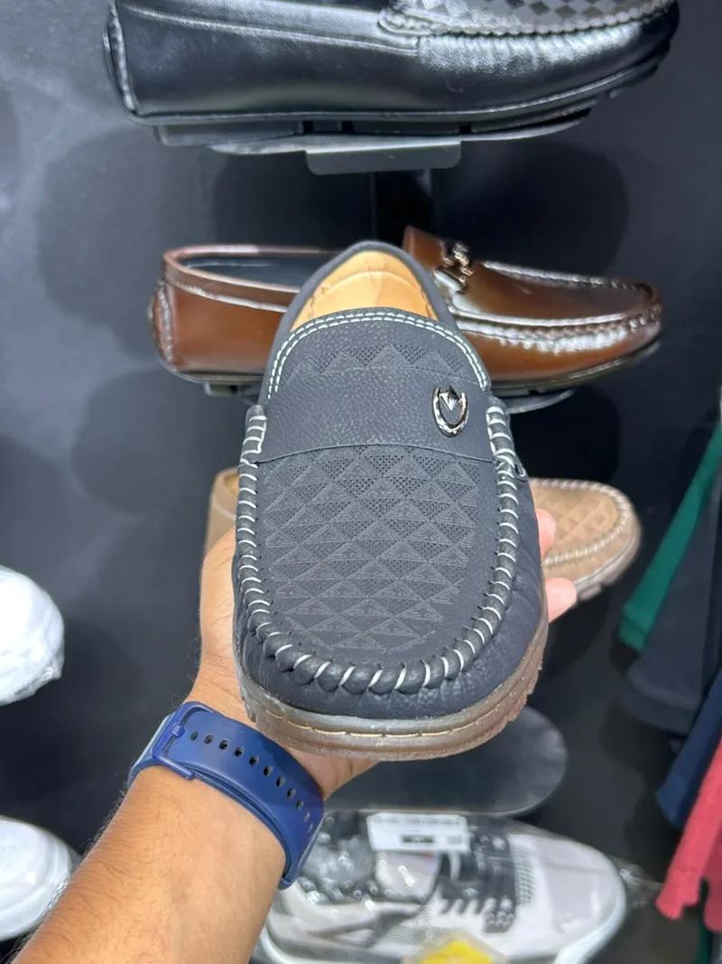 Torino Geo Loafer – Charcoal view 3