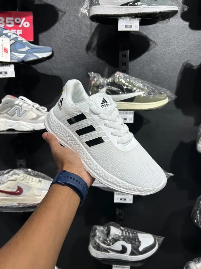Adi Ultra-Light Running Shoe - White view 3