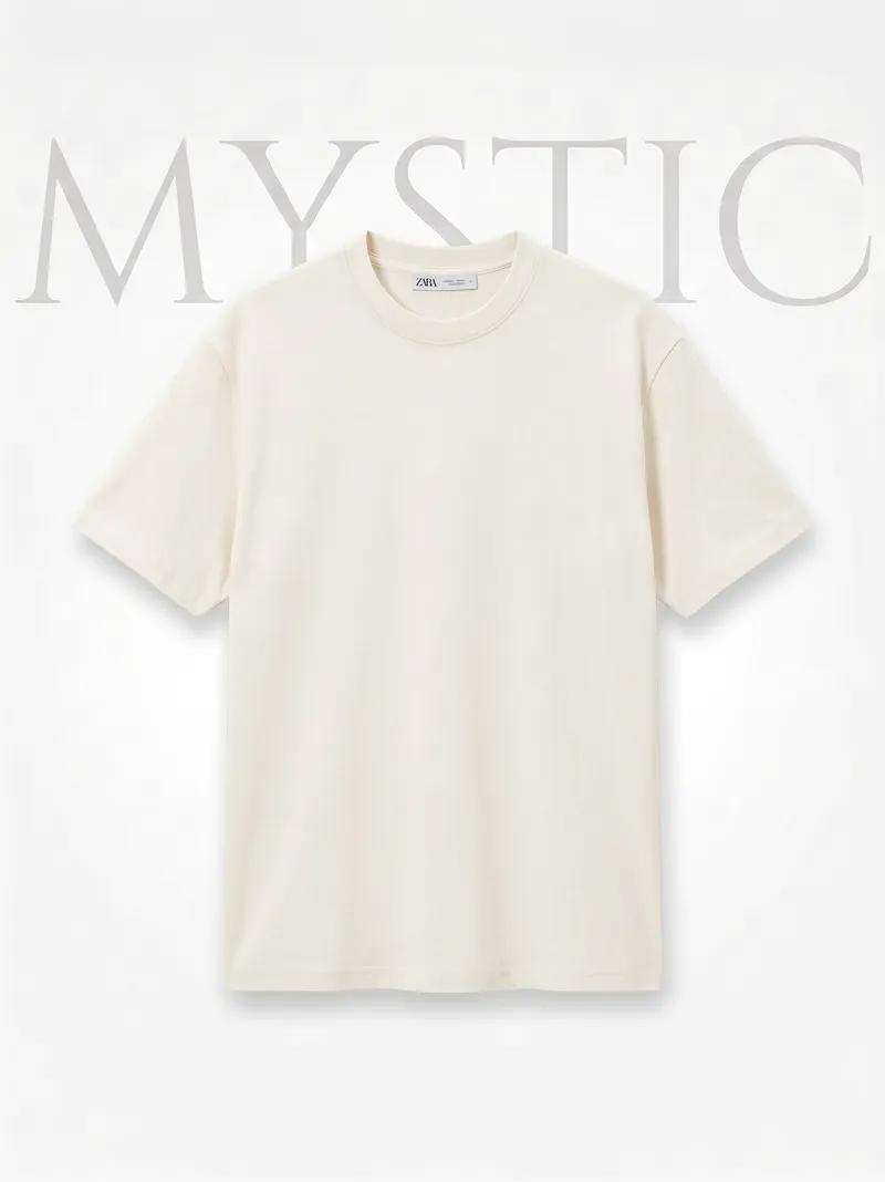 Branded Solid Colour Drop Shoulder view 2