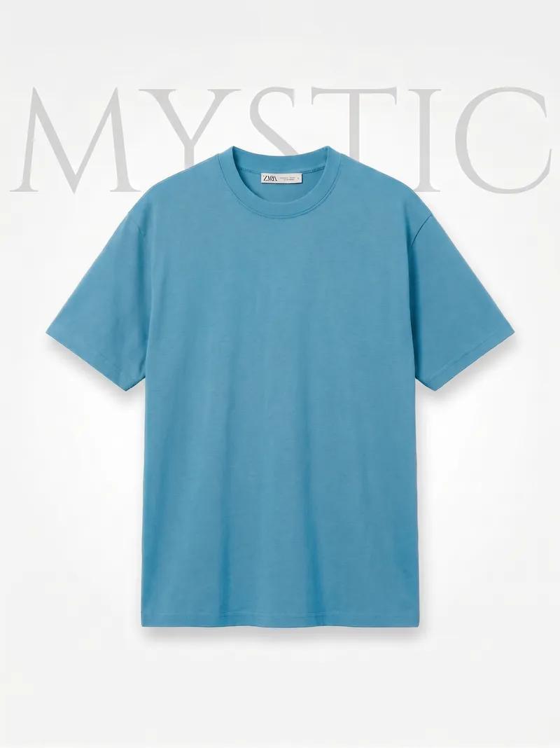 Branded Solid Colour Drop Shoulder view 3