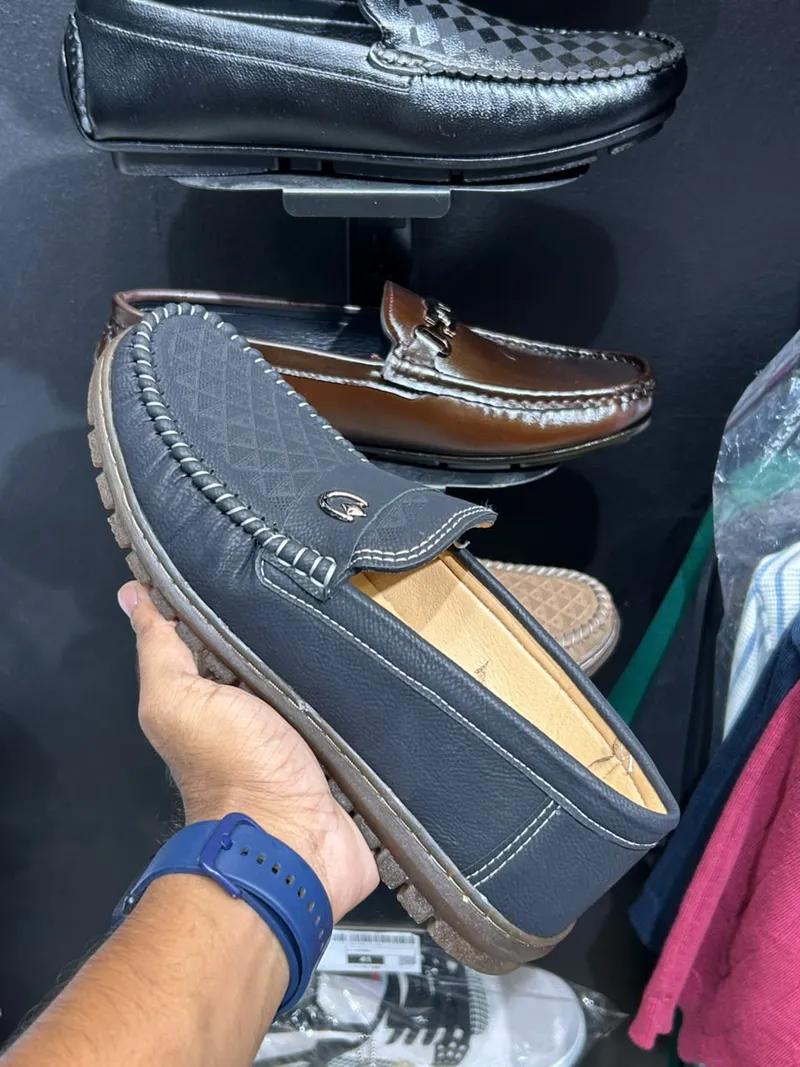 Torino Geo Loafer – Charcoal