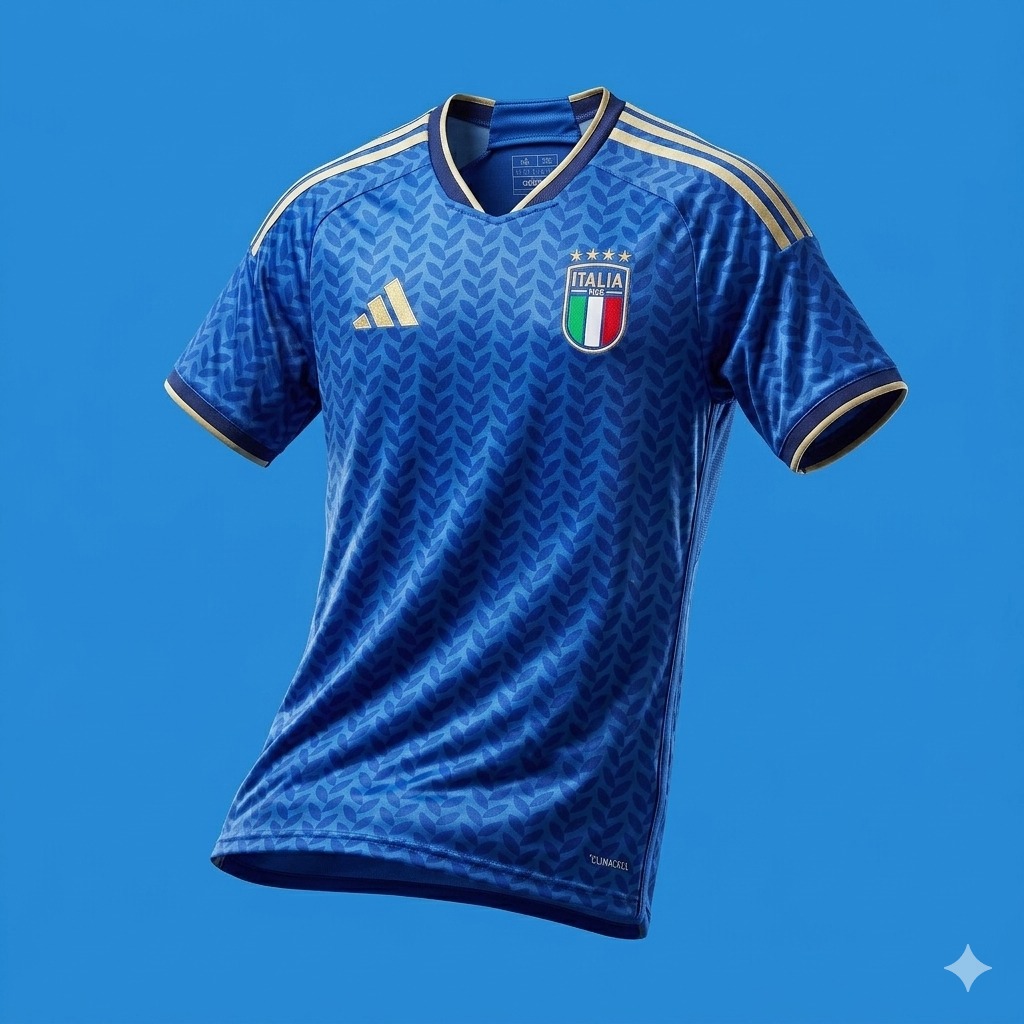 Italy Home Player Edition World Cup 2026 Kit