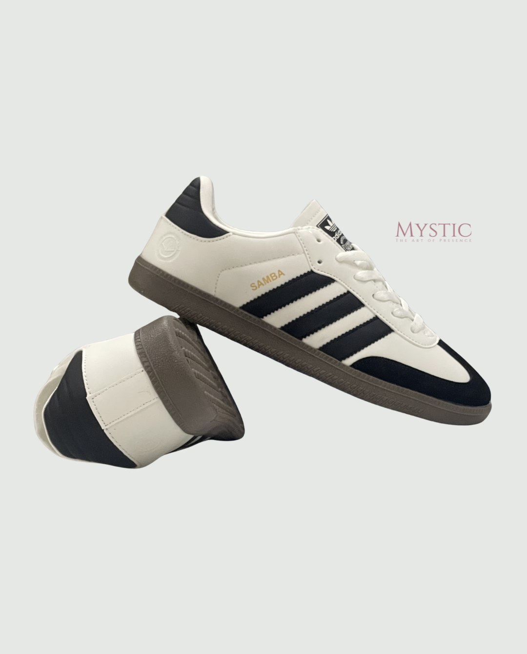 Adidas Samba OG - Cloud White / Core Black / gum view 4