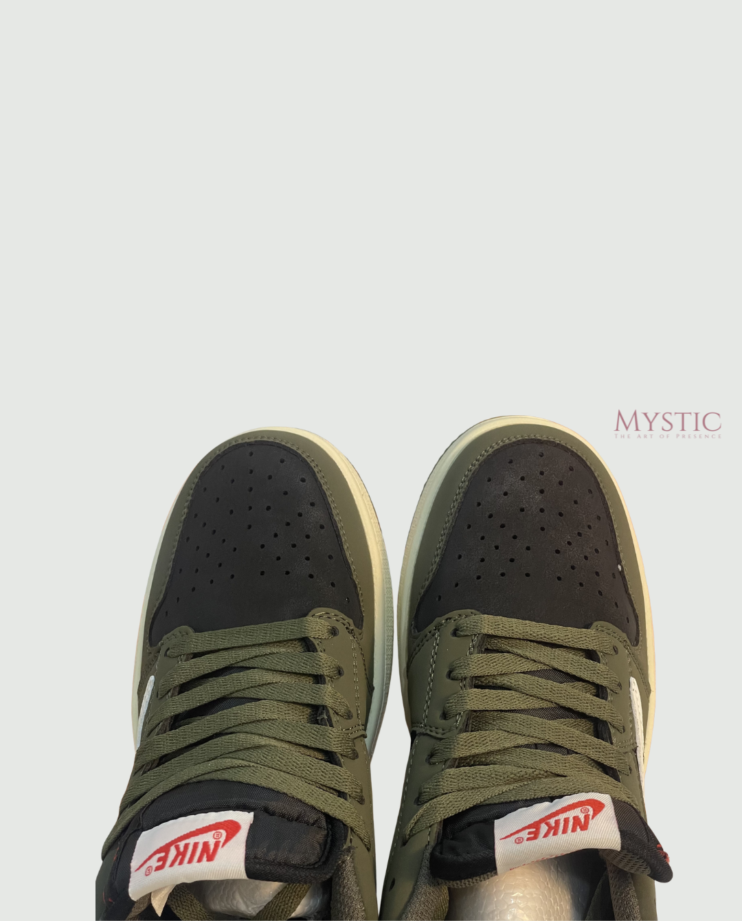 Travis Scott x Air Jordan 1 Low OG - Black Olive view 3