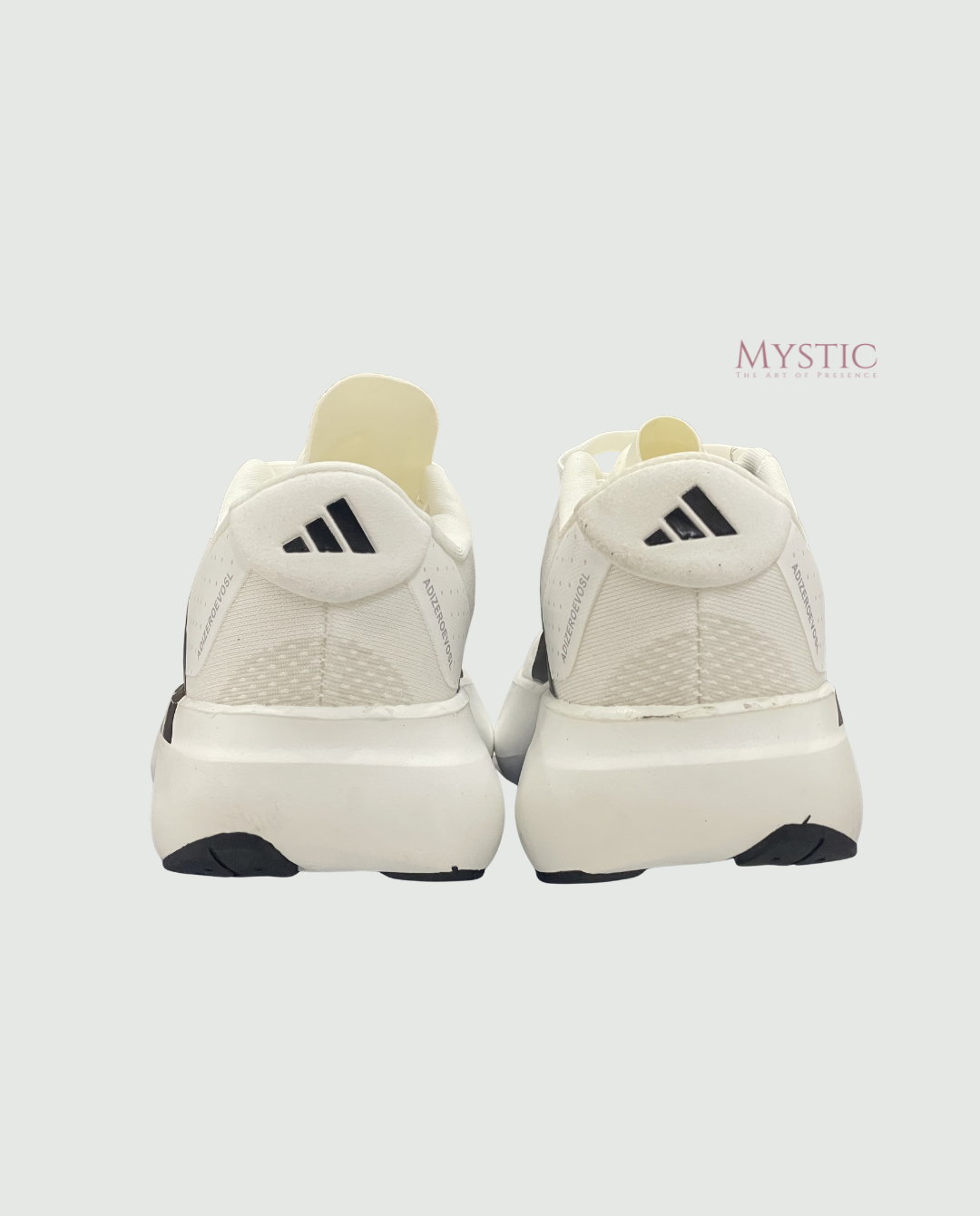 Adidas Adizero EVO SL - Cloud White / Core Black / Cloud White view 4