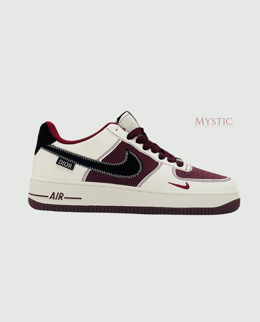 Nike AF-1 Dior - Maroon White