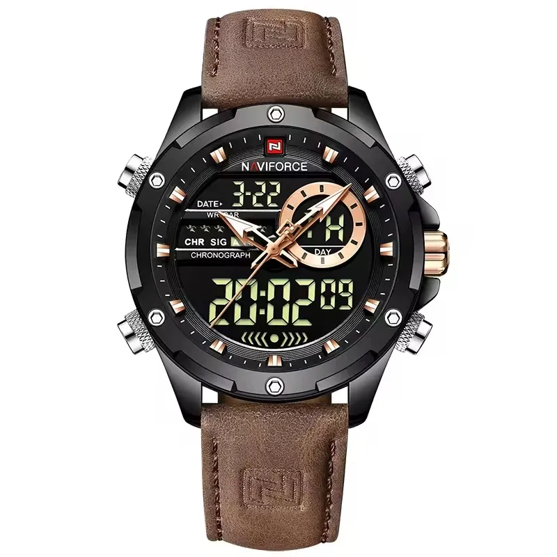 Naviforce 9208L - Black Brown